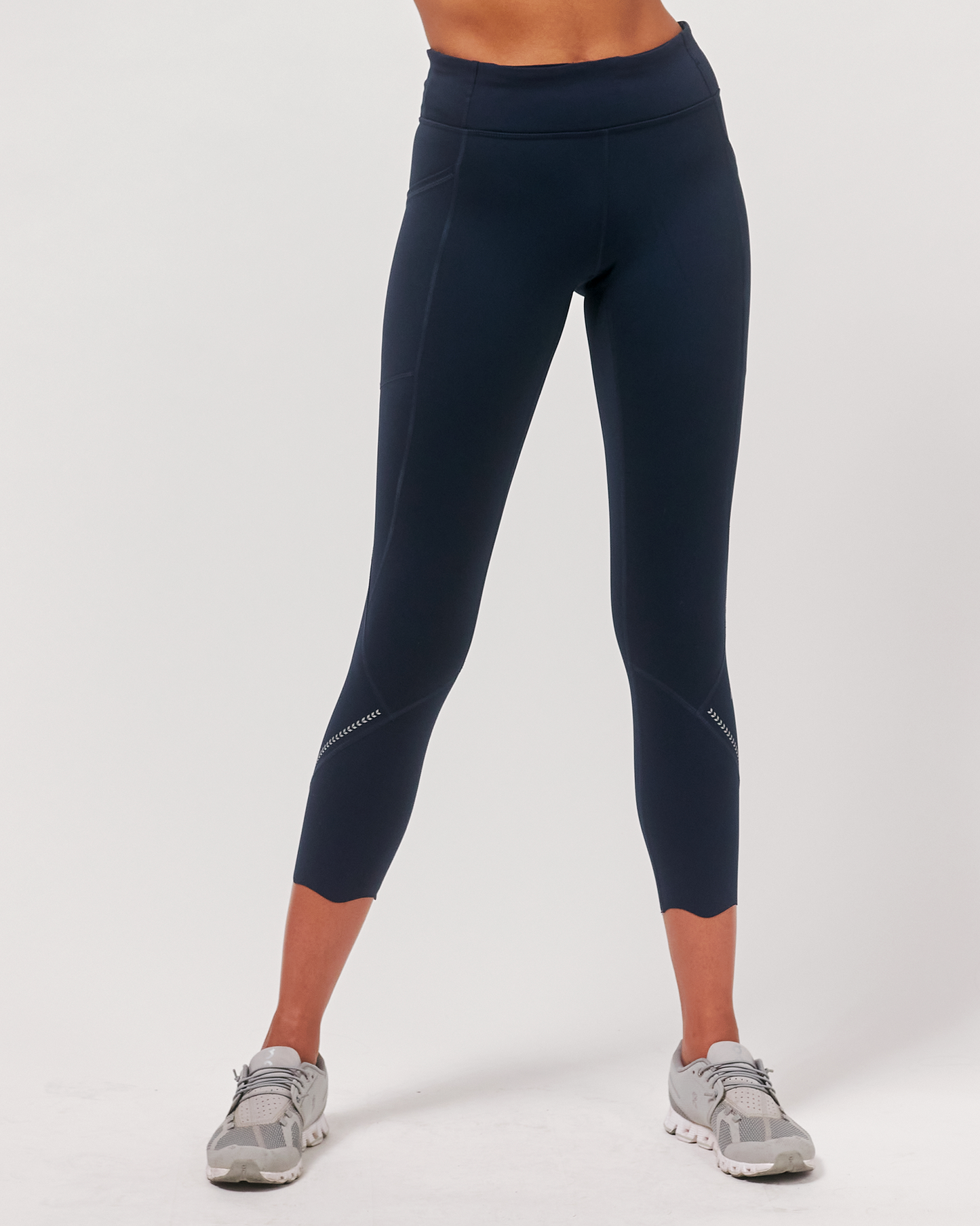 Ready and Go Reflective Laser Cut Ventiflo™ Leggings 23"